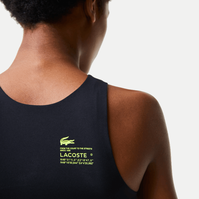 negro 031 VVL0A2548 mujer Lacoste sujetador deportivo sin costuras