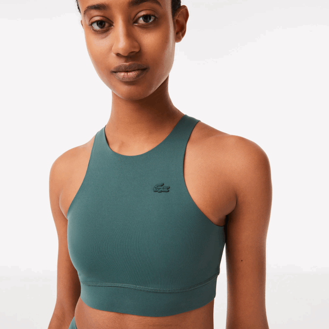 verde 5hx VVL0A2549 mujer Lacoste sujetador deportivo sin costuras
