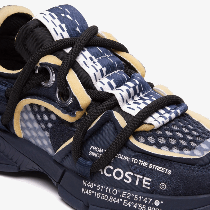 azul marino nb0 VVL0A2690 mujer Lacoste zapatillas deportivas l003 active runway textil
