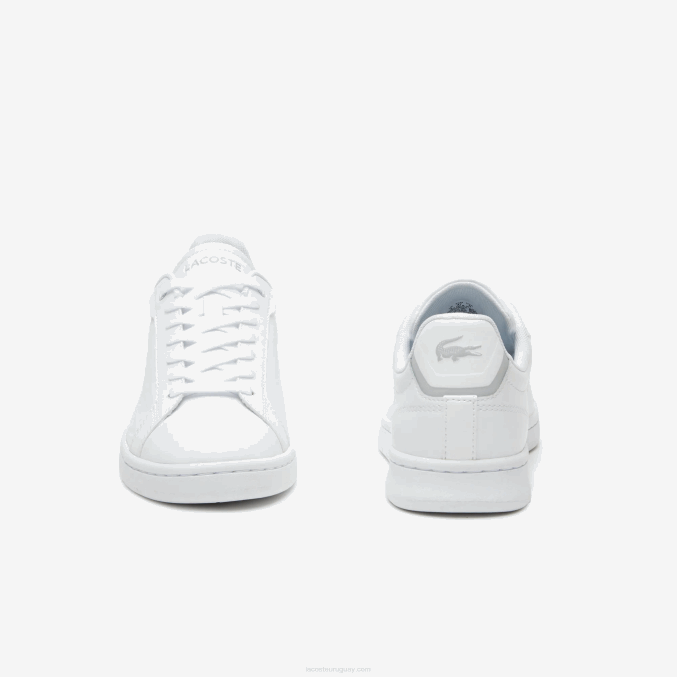 blanco 21g VVL0A2681 mujer Lacoste tenis carnaby pro bl de piel a tono