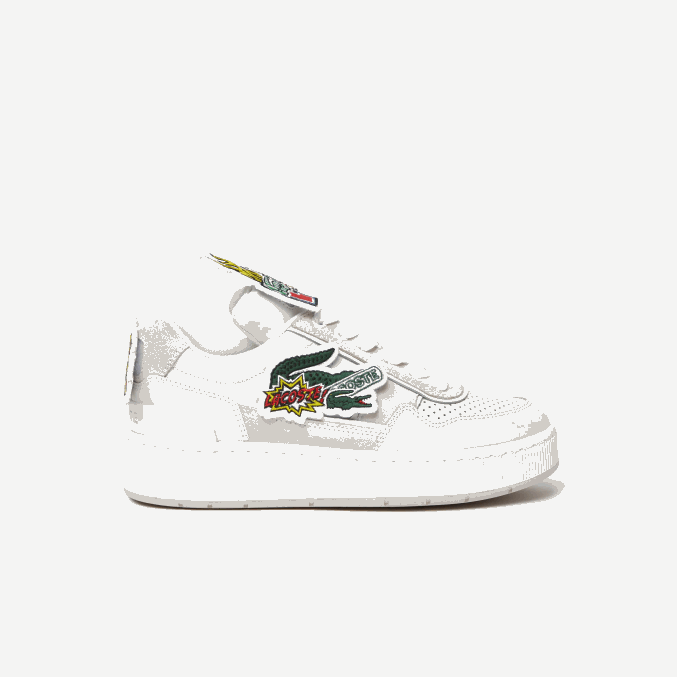 blanco 21g VVL0A2703 mujer Lacoste tenis Ace con clip