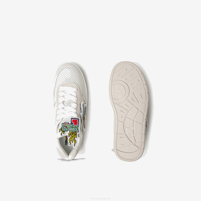 blanco 21g VVL0A2703 mujer Lacoste tenis Ace con clip