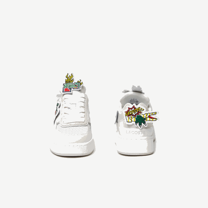 blanco 21g VVL0A2703 mujer Lacoste tenis Ace con clip