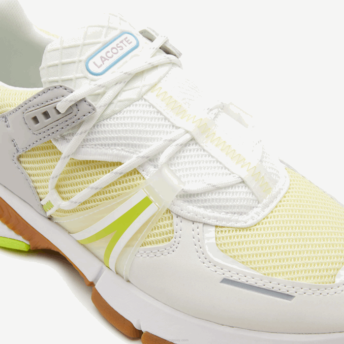 blanco/azul 080 VVL0A2753 mujer Lacoste tenis l003 de tela con bloques de color