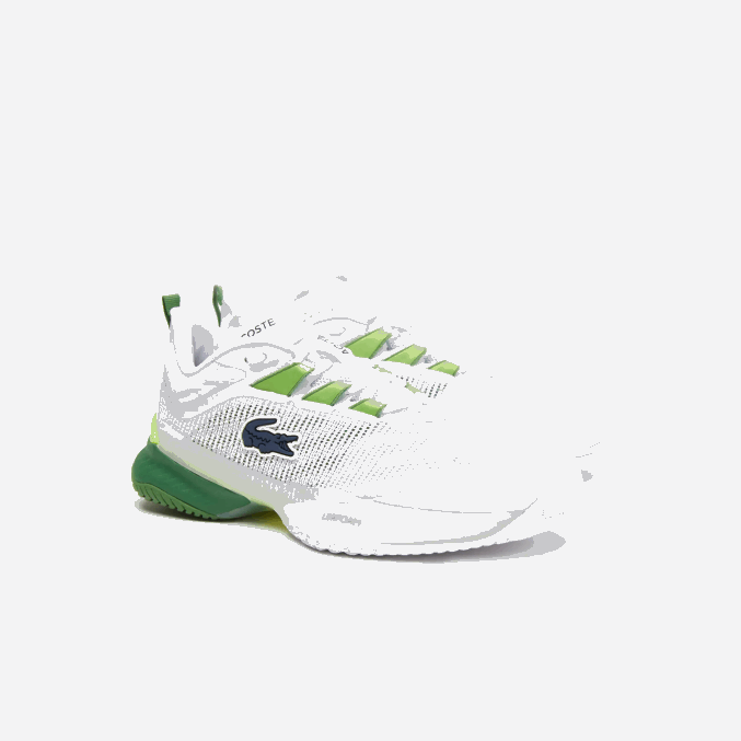 blanco/verde 082 VVL0A2689 mujer Lacoste tenis ag-lt23 ultra textil