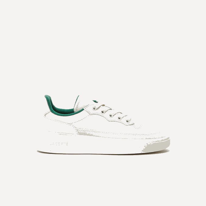 blanquecino 18c VVL0A2684 mujer Lacoste tenis g80 club de cuero a tono