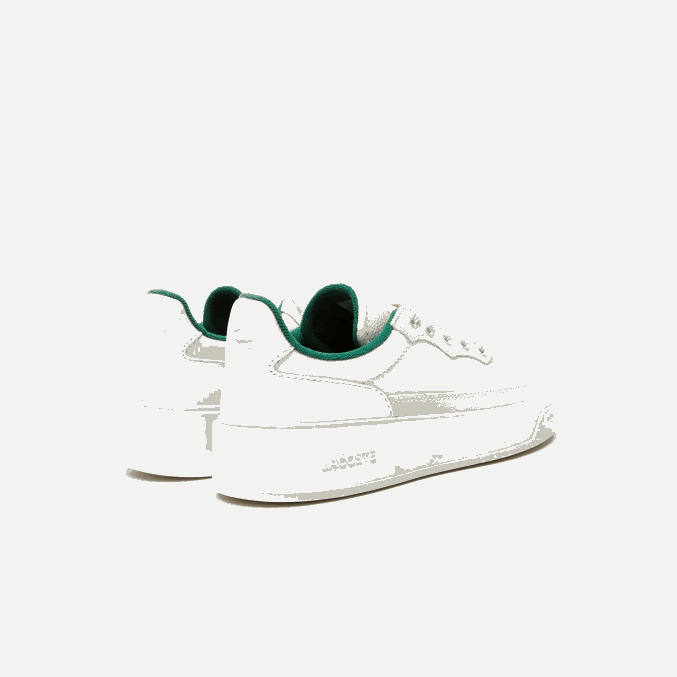 blanquecino 18c VVL0A2684 mujer Lacoste tenis g80 club de cuero a tono