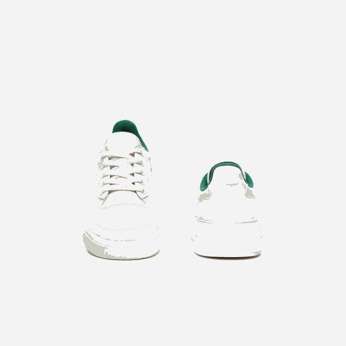 blanquecino 18c VVL0A2684 mujer Lacoste tenis g80 club de cuero a tono
