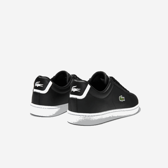 negro 024 VVL0A2717 mujer Lacoste zapatillas carnaby evo de piel con forro de malla