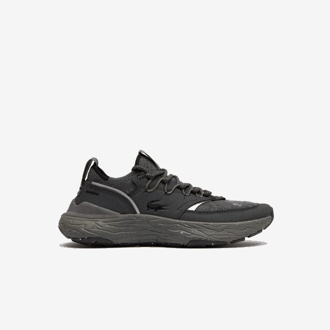 negro 02h VVL0A2735 mujer Lacoste zapatillas re-comfort sintéticas y textiles a tono