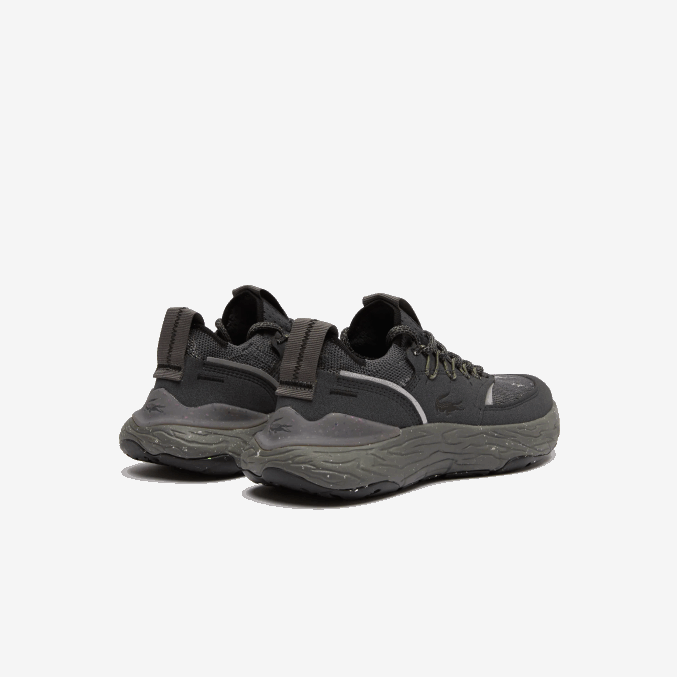 negro 02h VVL0A2735 mujer Lacoste zapatillas re-comfort sintéticas y textiles a tono