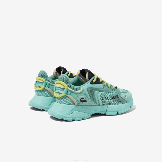 turquesa/marino b22 VVL0A2679 mujer Lacoste tenis l003 neo textil