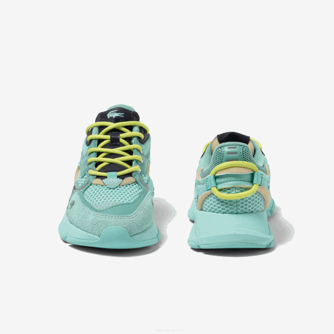 turquesa/marino b22 VVL0A2679 mujer Lacoste tenis l003 neo textil