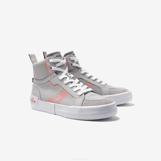 16c VVL0A2687 mujer Lacoste zapatillas l004 de tejido medio