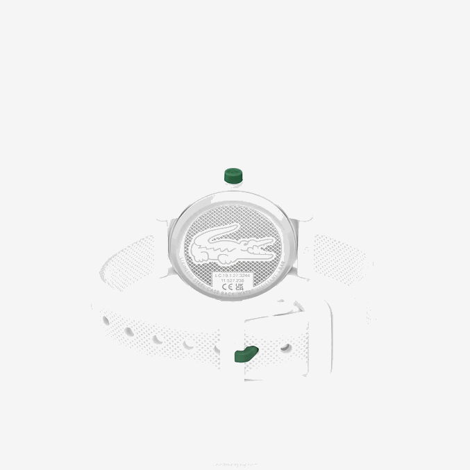 blanco 000 VVL0A3299 niños Lacoste Reloj 12.12 correa silicona blanca