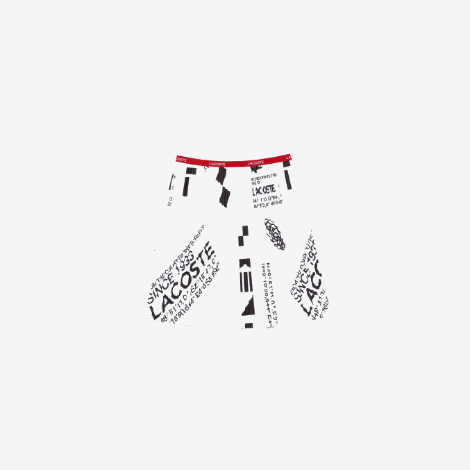 blanco 001 VVL0A3291 chicas Lacoste falda plisada de punto