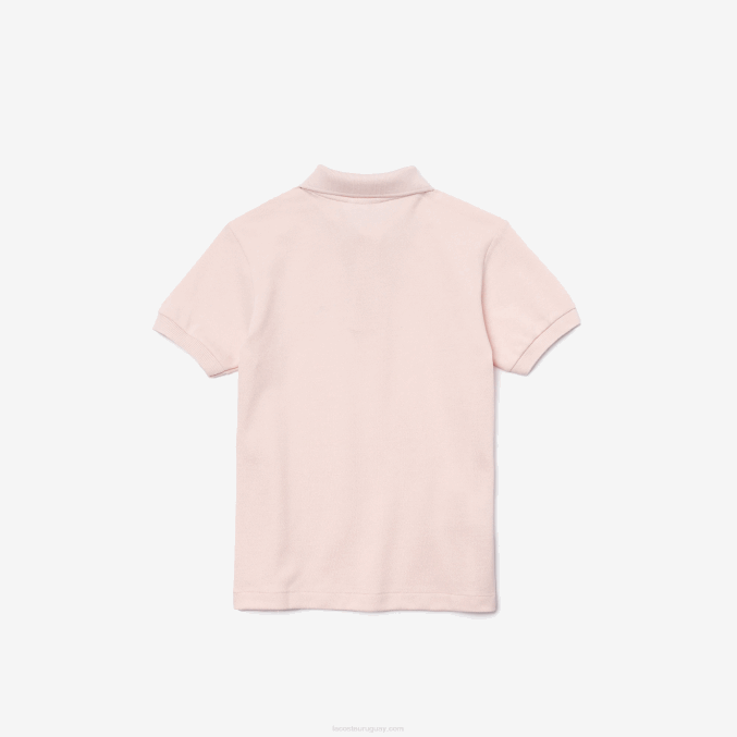 ady rosa claro VVL0A3122 niños Lacoste polo de petit piqué regular fit