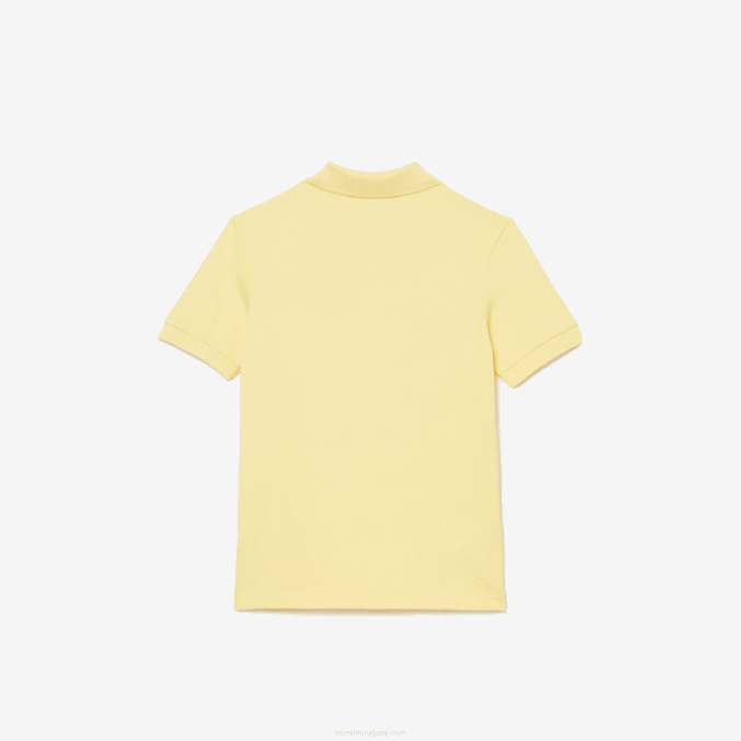 amarillo 107 VVL0A3131 niños Lacoste polo de petit piqué regular fit