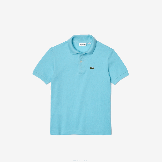 azul 3n0 VVL0A3117 niños Lacoste polo de petit piqué regular fit