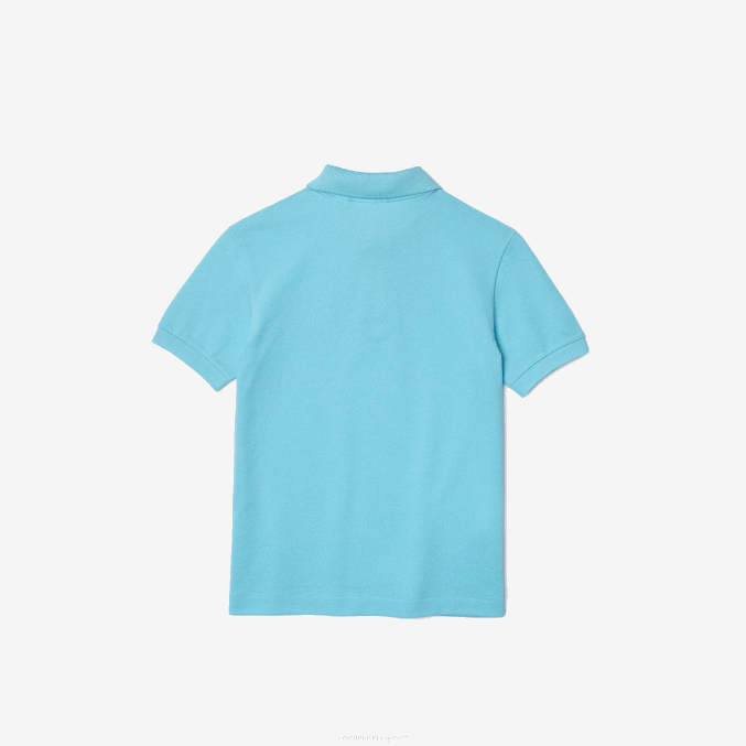 azul 3n0 VVL0A3117 niños Lacoste polo de petit piqué regular fit