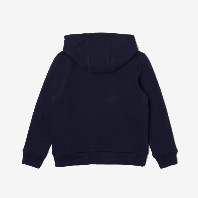 azul marino 166 VVL0A3189 niños Lacoste sudadera con capucha y bolsillo canguro