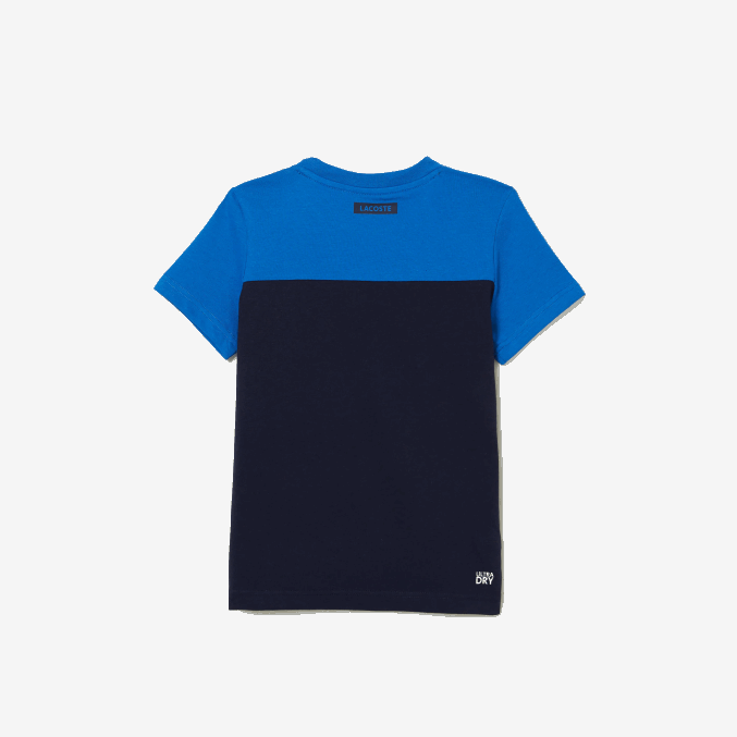 azul marino 976 VVL0A3147 Niños Lacoste camiseta de punto deportivo