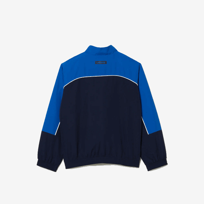 azul marino 976 VVL0A3209 Niños Lacoste chándal deportivo con bloques de color