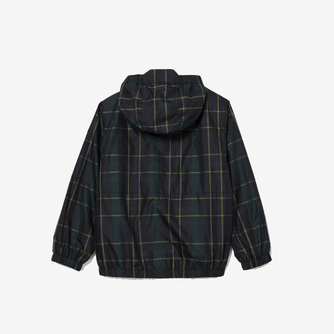azul marino verde amarillo 9dw VVL0A3262 niños Lacoste cortavientos repelente al agua