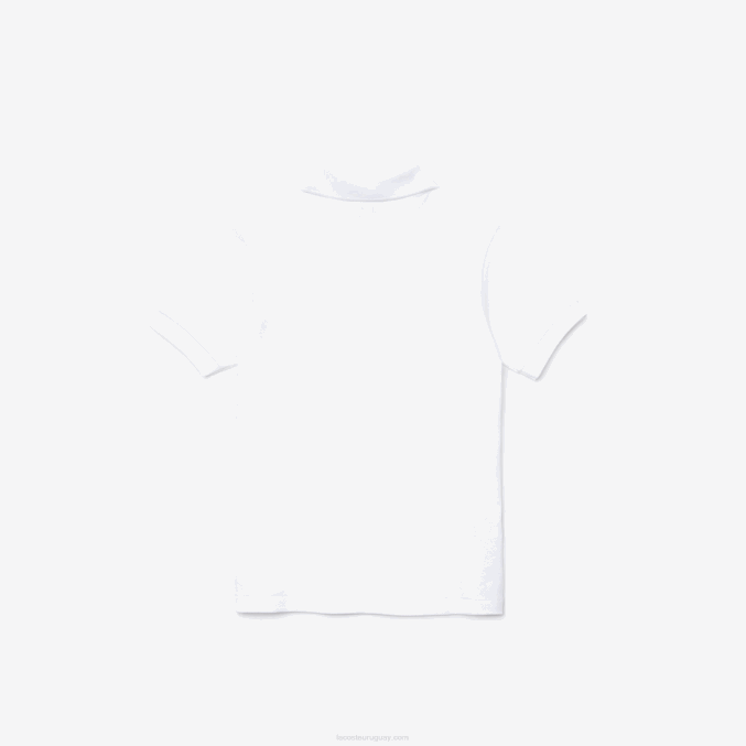 blanco 001 VVL0A3000 niños Lacoste polo de petit piqué regular fit