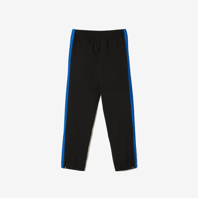 negro azul amarillo ayf VVL0A3047 Niños Lacoste jogger de tenis con bloques de color