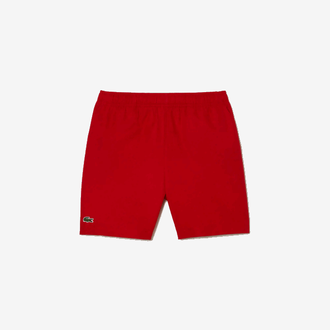 rojo 240 VVL0A3073 niños Lacoste pantalones cortos de deporte de diamantes