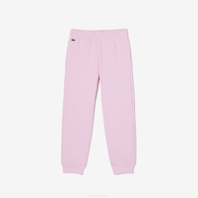 rosa z4h VVL0A3212 niños Lacoste pantalones de chándal con diseño colour block