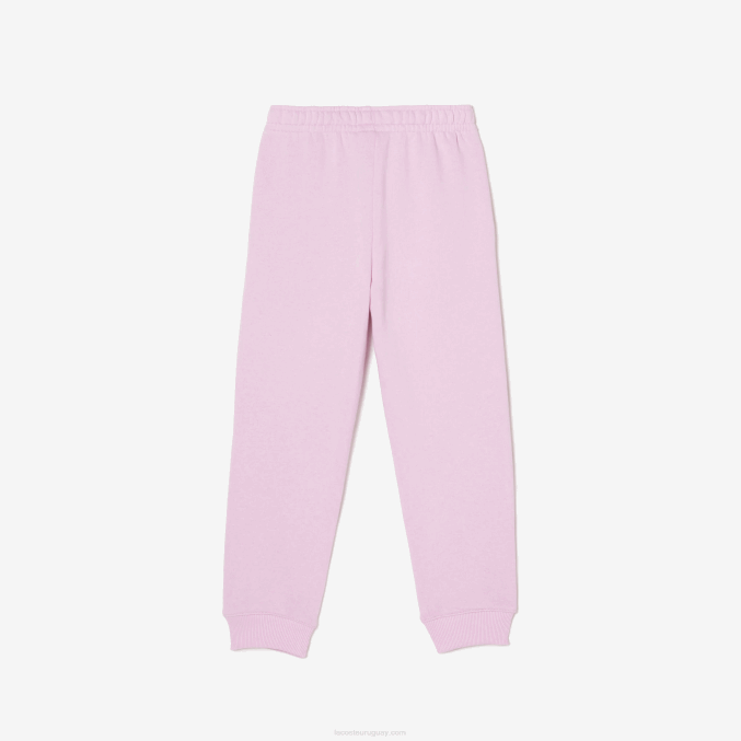 rosa z4h VVL0A3212 niños Lacoste pantalones de chándal con diseño colour block