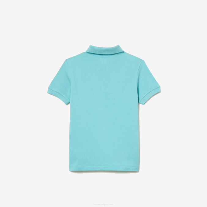 turquesa bvg VVL0A2999 niños Lacoste polo de petit piqué regular fit