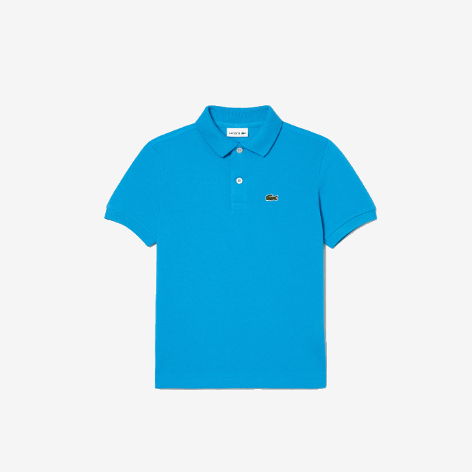 zba azul VVL0A3010 niños Lacoste polo de petit piqué regular fit