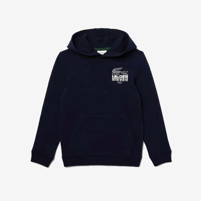azul marino 166 VVL0A3203 niños Lacoste sudadera con capucha de cocodrilo