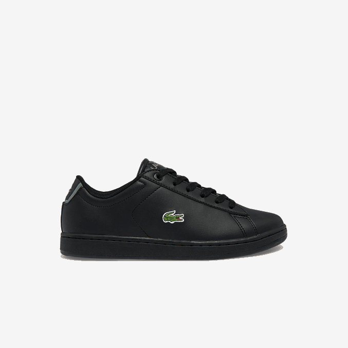 negro 02h VVL0A3328 juniors Lacoste tenis carnaby evo bl sintéticos