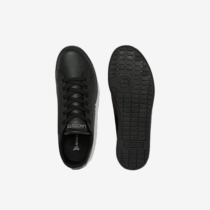 negro 02h VVL0A3328 juniors Lacoste tenis carnaby evo bl sintéticos
