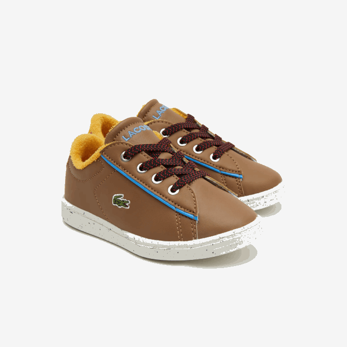 marron azul claro 2g7 VVL0A2993 infantes Lacoste zapatos de exterior sintéticos de invierno carnaby