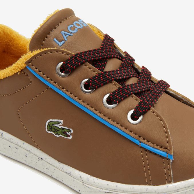 marron azul claro 2g7 VVL0A2993 infantes Lacoste zapatos de exterior sintéticos de invierno carnaby