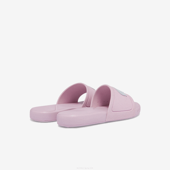 rosa claro y blanco 208 VVL0A3233 niños Lacoste l.30 toboganes sintéticos