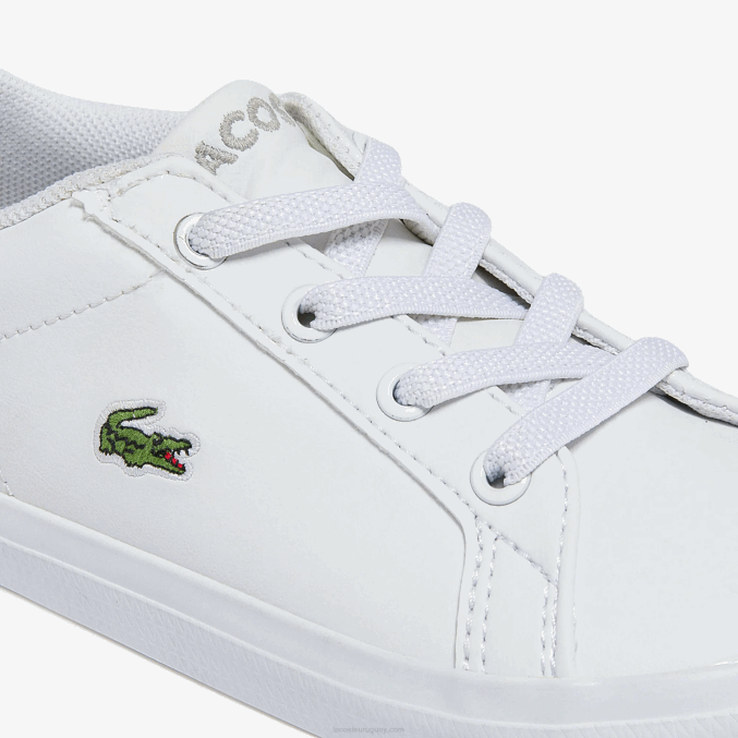 blanco 21g VVL0A2941 infantes Lacoste zapatillas lerond sintéticas
