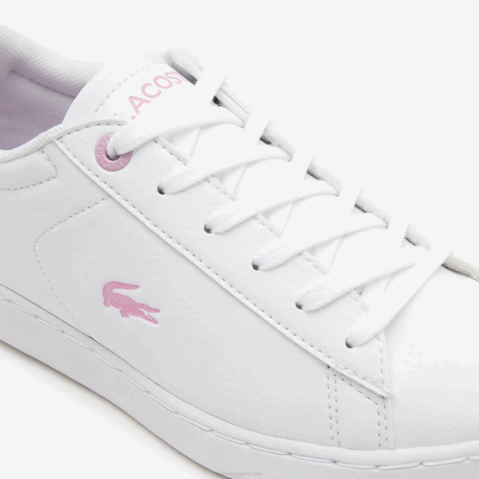 blanco 21g VVL0A3114 niños Lacoste zapatillas sintéticas carnaby