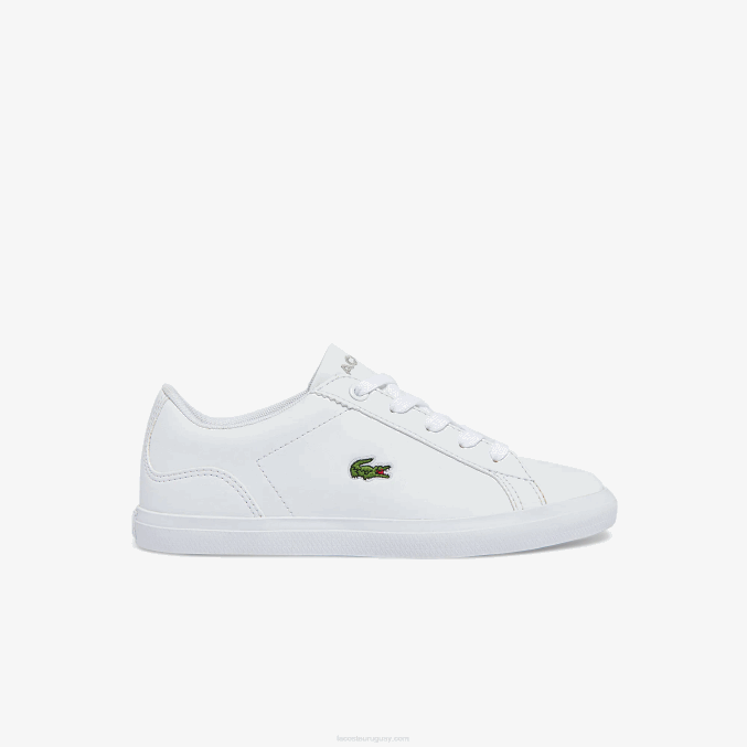 blanco 21g VVL0A3116 niños Lacoste zapatillas lerond sintéticas