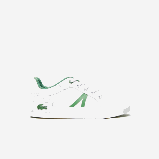 blanco/verde 082 VVL0A3060 niños Lacoste zapatillas l004 textil