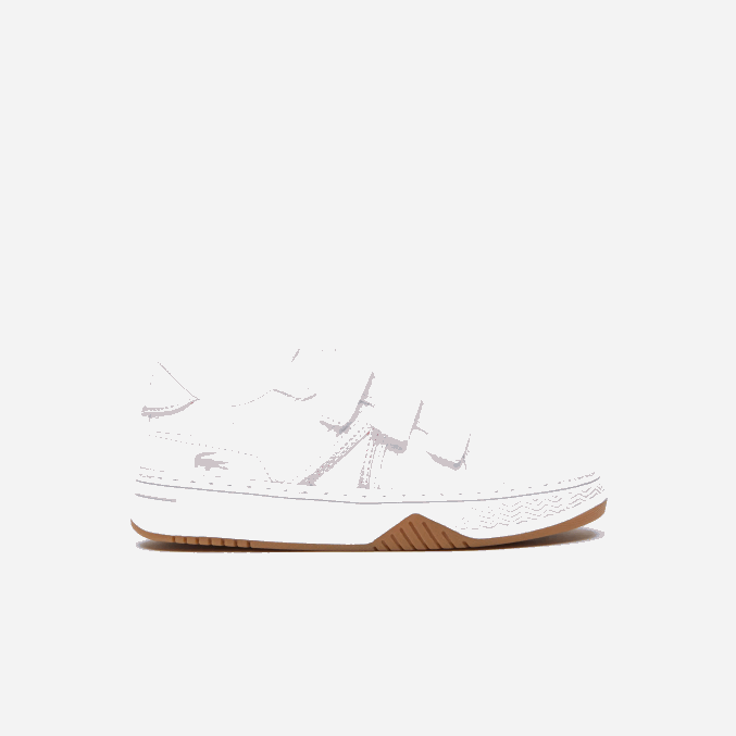 blanco y rosa b53 VVL0A3258 niños Lacoste zapatillas l001 sintéticas
