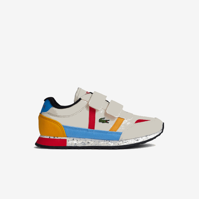 blanquecino y amarillo ht3 VVL0A3306 niños Lacoste zapatos de exterior sintéticos de invierno compañero