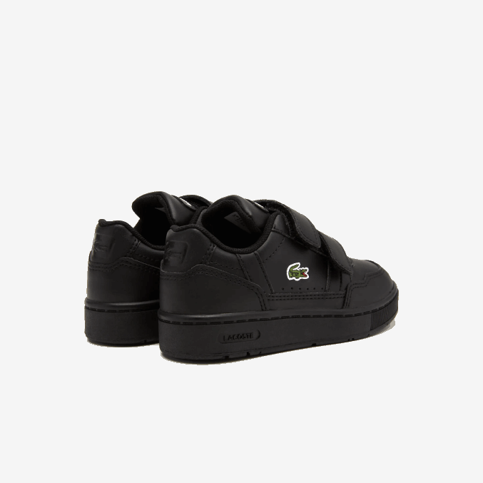 negro 02h VVL0A2934 infantes Lacoste tenis sintéticos con clip en T