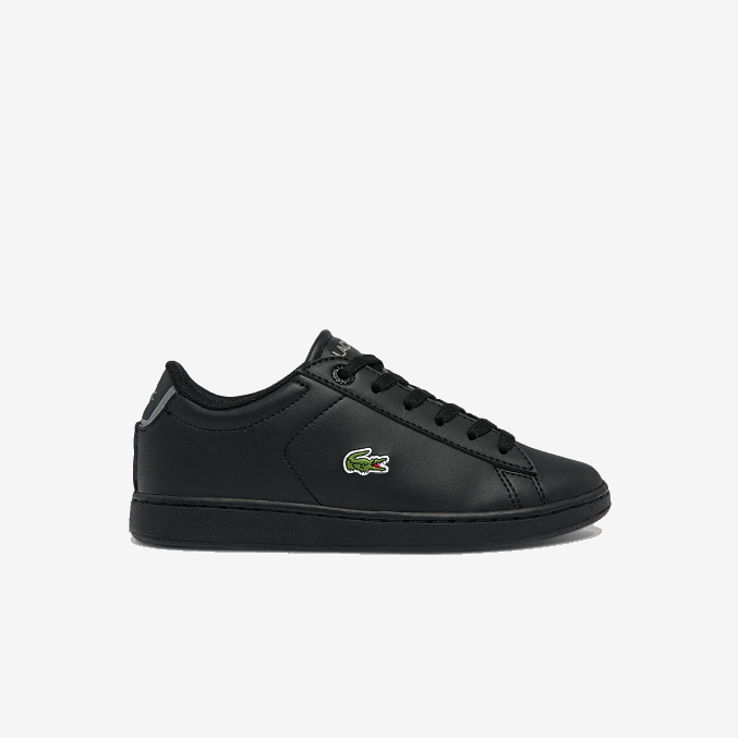 negro 02h VVL0A3227 niños Lacoste tenis carnaby evo bl sintéticos
