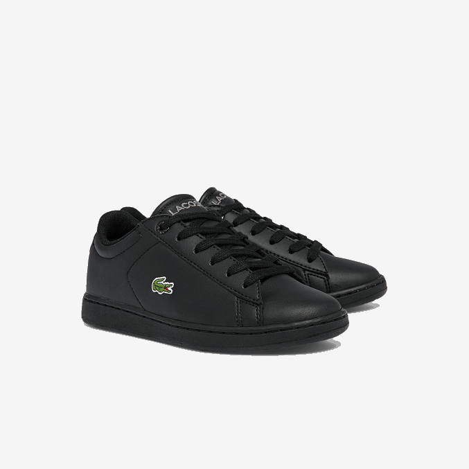 negro 02h VVL0A3227 niños Lacoste tenis carnaby evo bl sintéticos